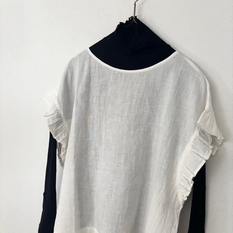 yuni 60/-強撚ストレッチフライス ハイネックプルオーバー