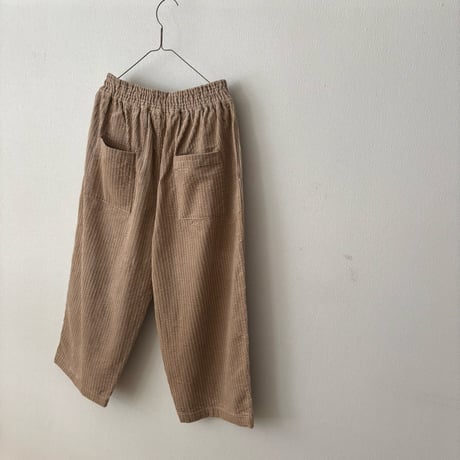 UNIVERSAL SEVEN  親子コーデュロイ ギャザーパンツ