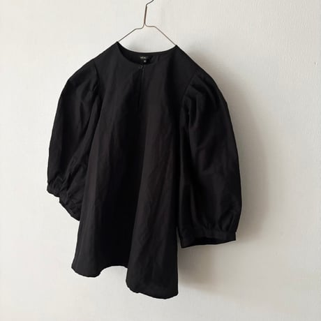 オールドマンズテーラー COTTON LINEN SILK WASHER BOLERO・Black