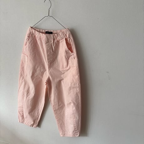 Hands of creation Organic Cottonネップウェザークロス イージーオーバルパンツ