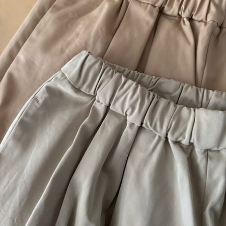 raha   gabardine tuck easy pants