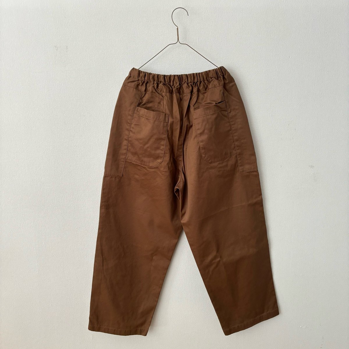 homspun 高密度ウエポンギャザーパンツ color グリーン