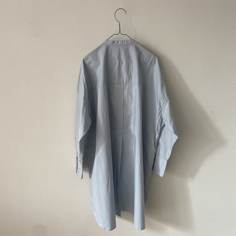 UNIVERSAL TISSU  ナチュラルタイプライタークラシックロングシャツ