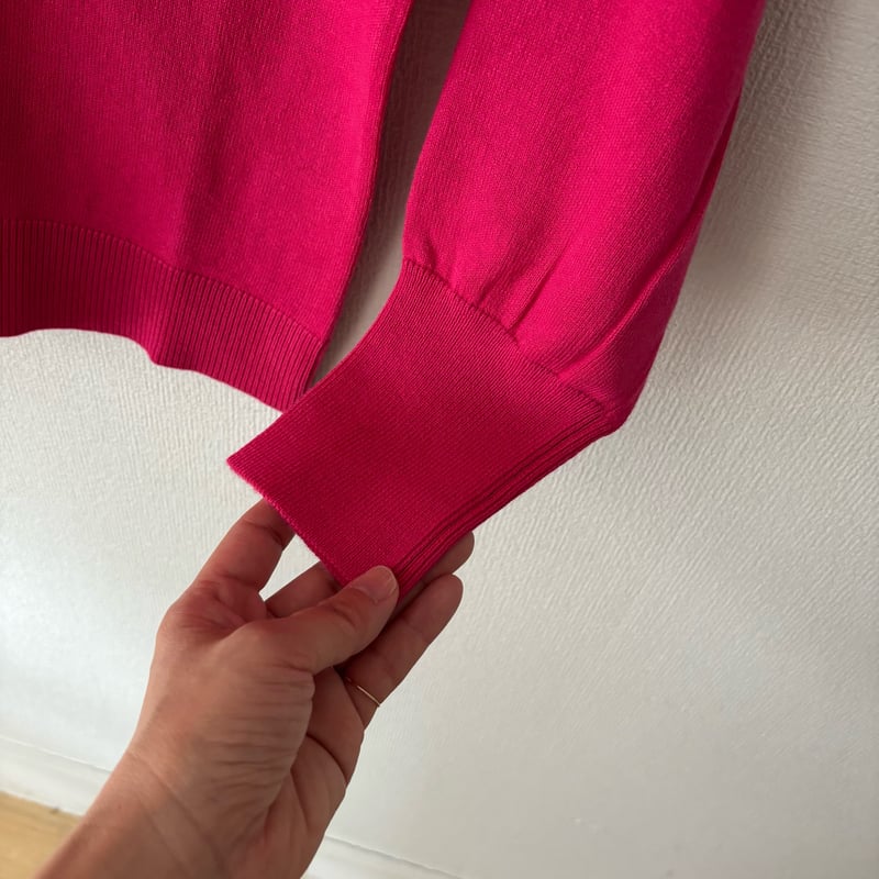 Hints On Moment Everything コットンカシミヤ クルーネック