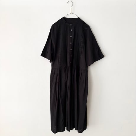 yuni Flower Jacquard×lace ワンピース・クロ