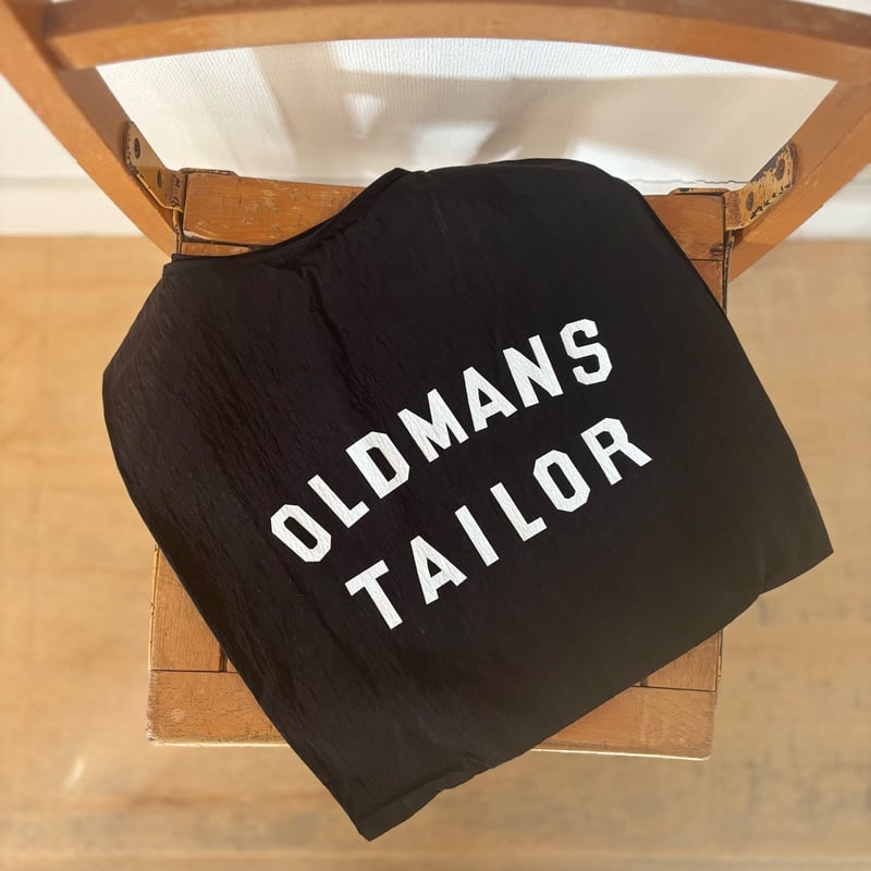 上半期セール❗OLDMANS TAILOR　オールドマンズテーラー エコバッグ オールドマンズテーラーOMT PRINT NYLON BAG・BLACK | itonowa
