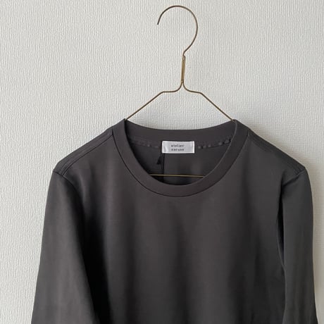 atelier naruse  バスクコットンカットソー　長袖