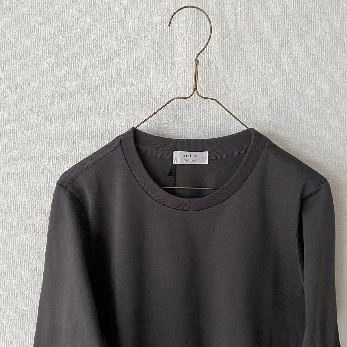 完売品★atelier naruse★アトリエナルセ★バスクコットンカットソー atelier naruse / バスクコットンカットソー（長袖
