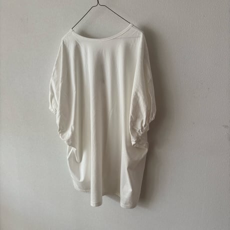 Hints On Moment Everything 度詰天竺 後袖ギャザーTee