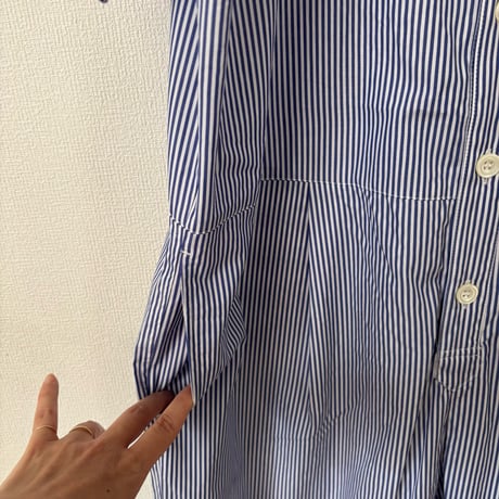 UNIVERSAL TISSU  ナチュラルタイプライター フリルスリーブサロペットパンツ