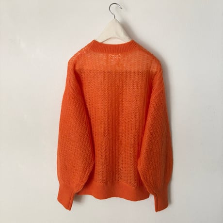 yuni wool Mohair Nylon loose プルオーバー