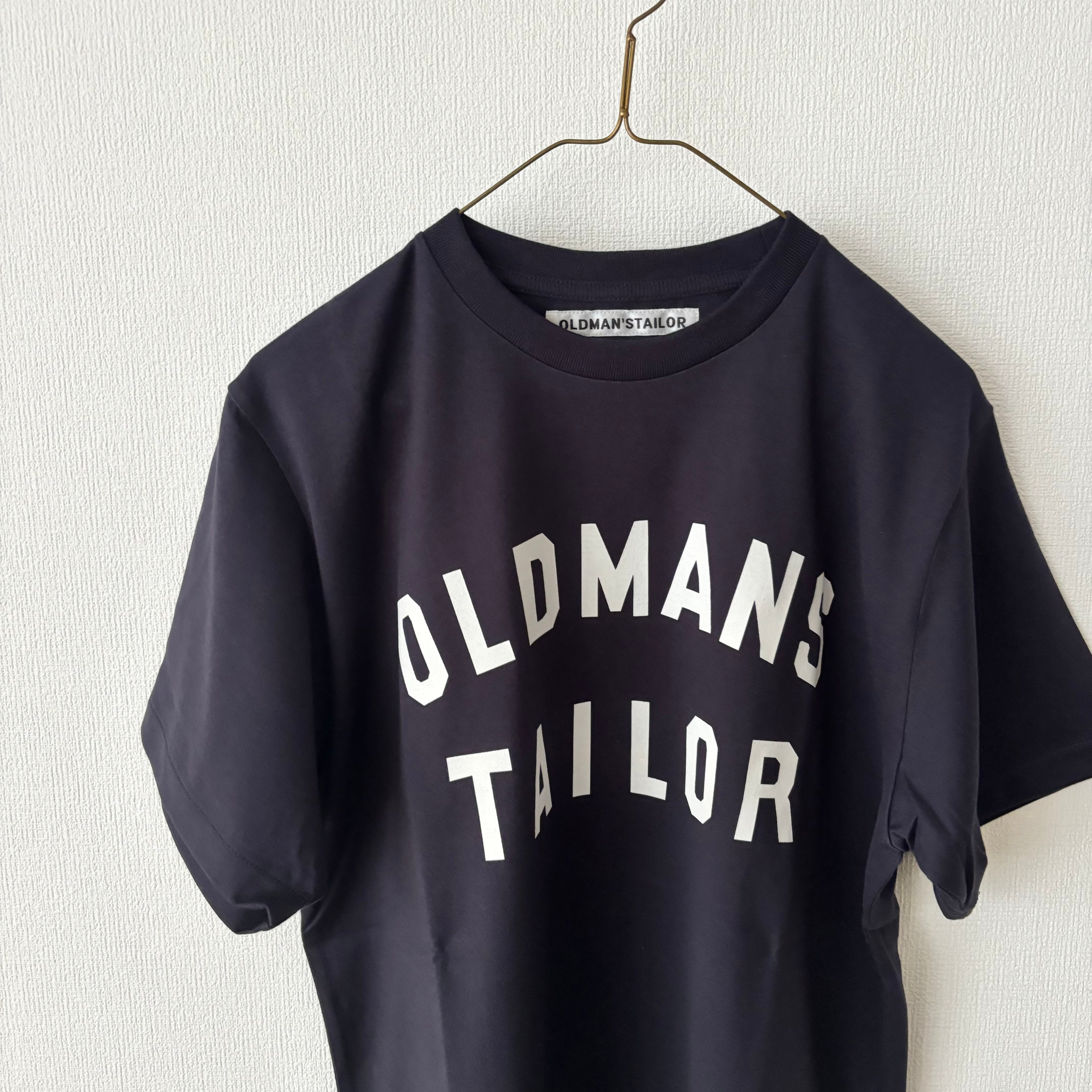 オールドマンズテーラーPrint Crew TEE black オールドマンズテーラー OMT RUBBER PRINT CREW NECK SHORT SL