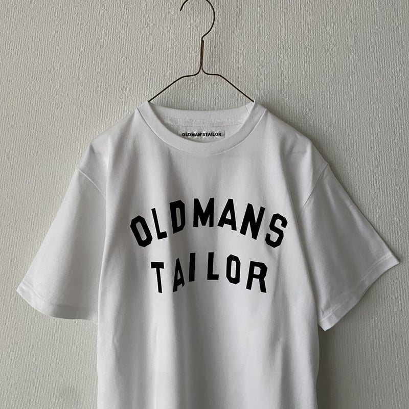オールドマンズテーラー OMT FLOCKY PRINT CREW NECK SHORT SL