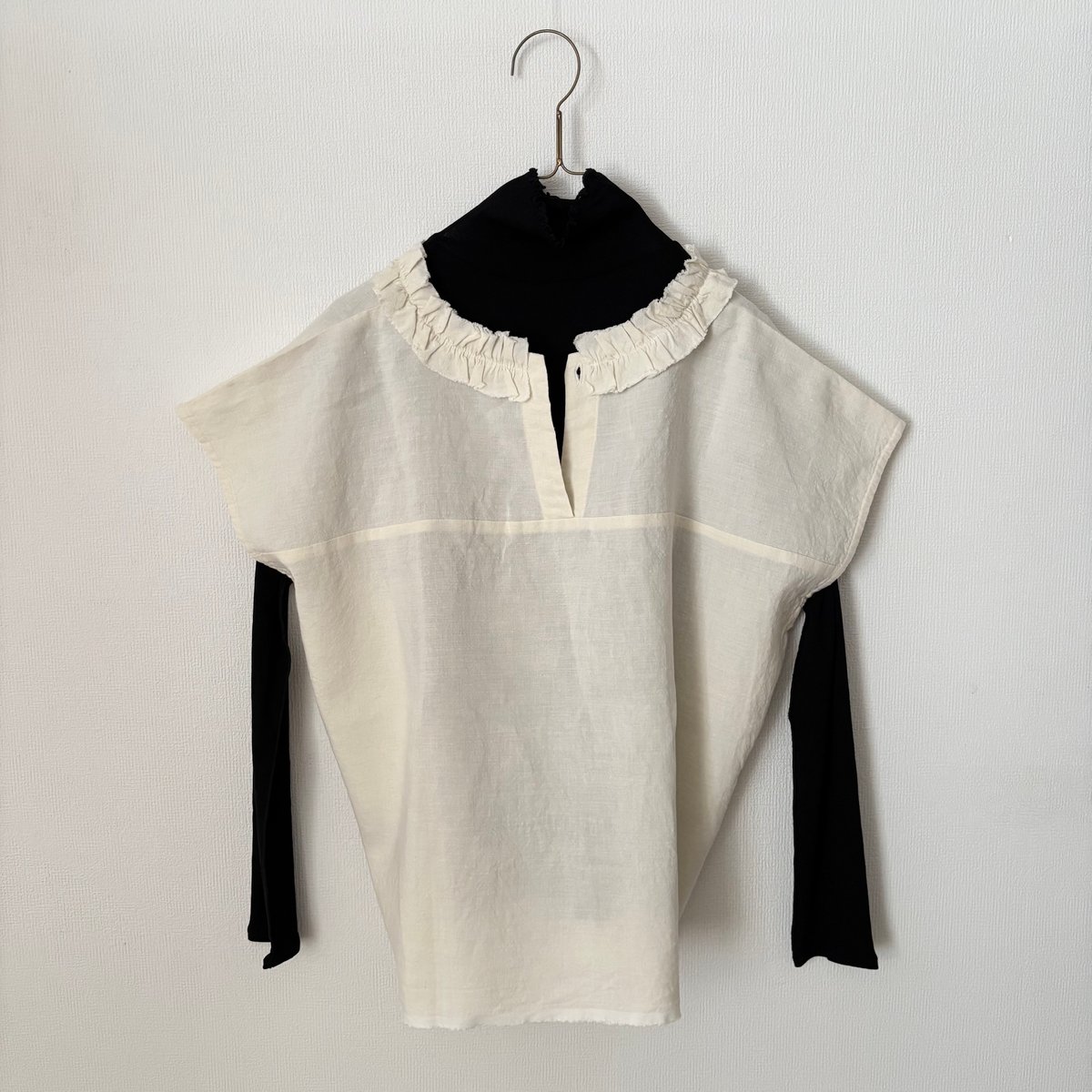 somewearclothing リネン2way フリルブラウス | itonowa Life