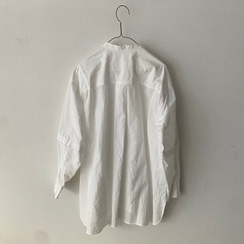 yuni コットンキャッチワッシャー エンブロイダリーシャツ | itonowa  