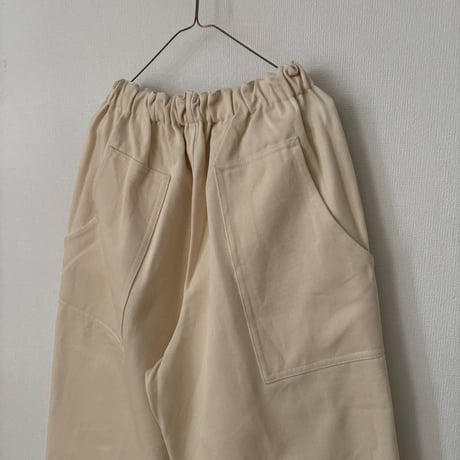 koton コットンウールツイル バックワードパンツ