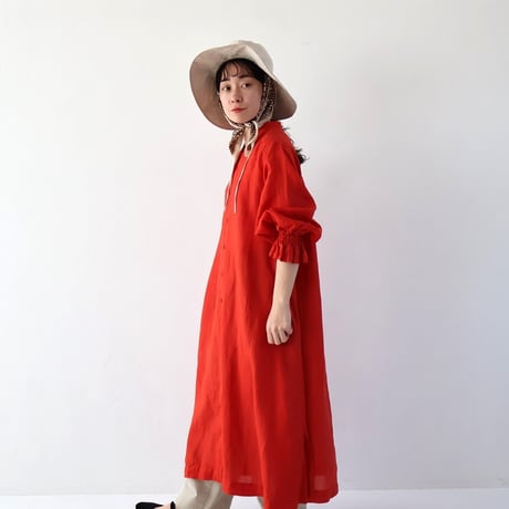 raha ramie製品染め shirts dress
