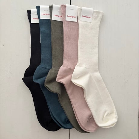 homspun リネンソックス