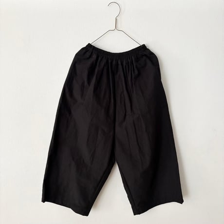 オールドマンズテーラー  COTTON LINEN SILK WASHER GUM PANTS・Black