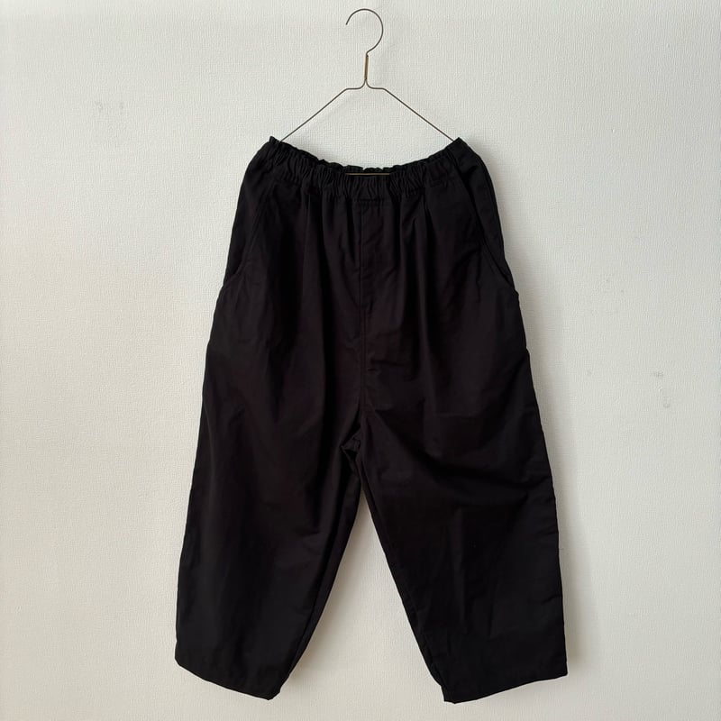 yuni コットンリネンツイル cocoon パンツ | itonowa Life ONLI