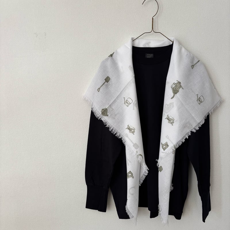 R&D.M.Co-☆GREAT GREEN THUMB GAUZE SHAWL R&D.M.Co-(オールドマンズテーラー) GREAT GREEN THUMB GAUZE