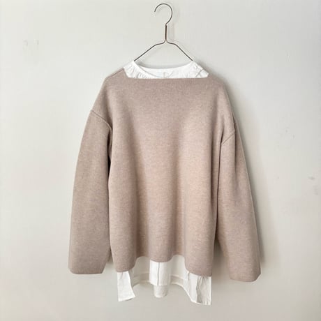 yuni  NEW ENGLAND smooth short プルオーバー