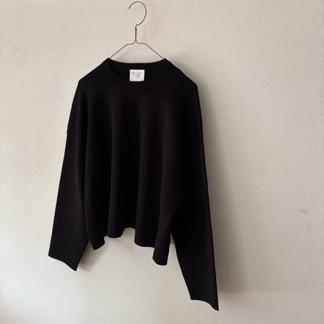 yuni  コットンスムース short knit pull over