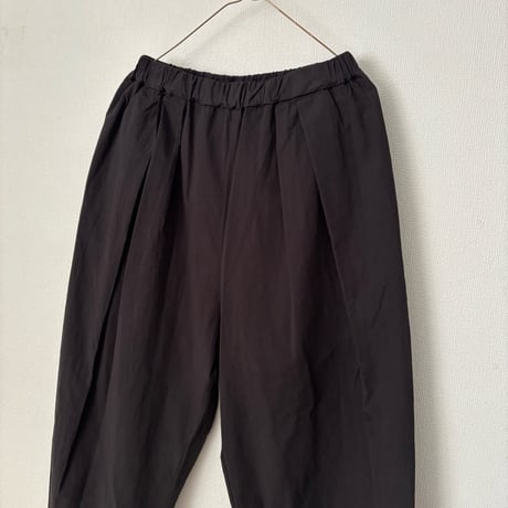 HAU  pants "kapok" ・ブラック