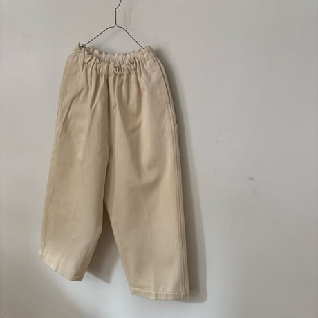 koton コットンウールツイル バックワードパンツ