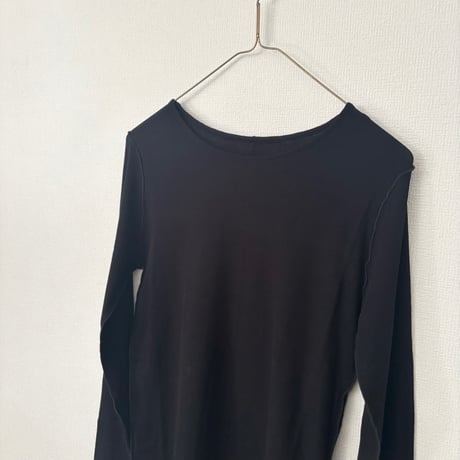 yuni 60/-強撚ストレッチフライス クルーネックプルオーバー