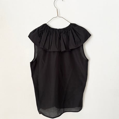 オールドマンズテーラー   SILK COTTON PIERROT COLLAR NO SLEEVE