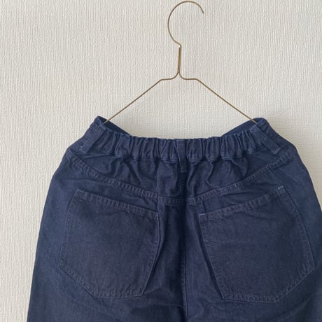 TISSU  サフィランリネンデニム ハイライズパンツ