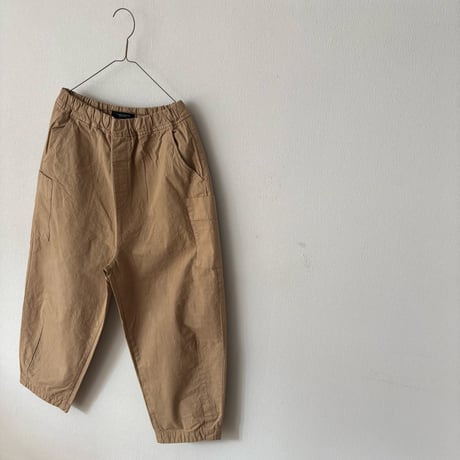 Hands of creation Organic Cottonネップウェザークロス イージーオーバルパンツ
