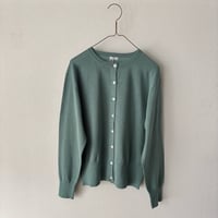homspun ソフトコンパクトヤーン クルーネックカーディガン