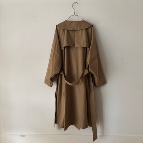 GASA＊　ワイドトレンチコート・ khaki