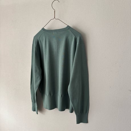 homspun ソフトコンパクトヤーン クルーネックカーディガン