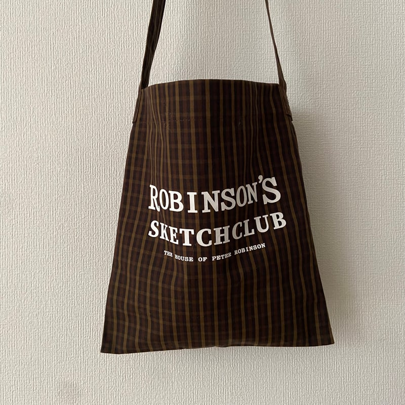 オールドマンズテーラー　ROBINSONS CHECK BAG オールドマンズテーラー ROBINSON'S CHECK ONE SHOULDER BAG