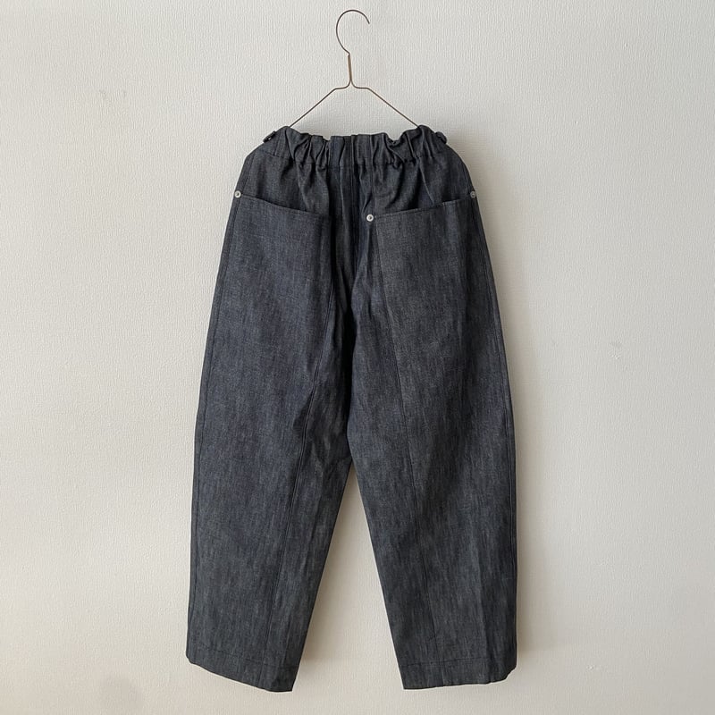 miho umezawa PLANE WEAVE DENIM unisex cocoon pa