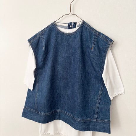 オールドマンズテーラー DENIM VEST（VINTAGE LIKE)