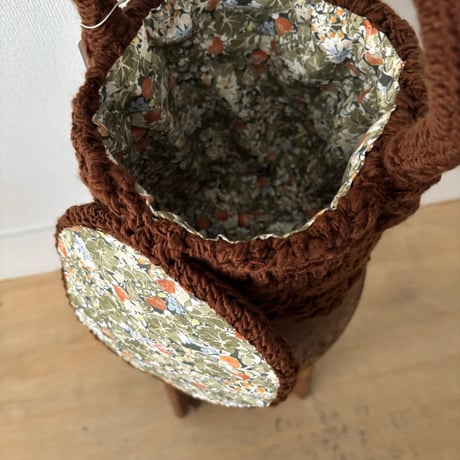 オールドマンズテーラー WILD BERRY FIELD HAND KNIT BASCKET・数量限定