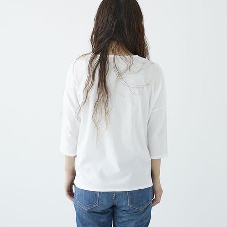 koton オーガニックコットン ドロップショルダーTシャツ