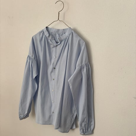 humoresque  gather blouse・stripe