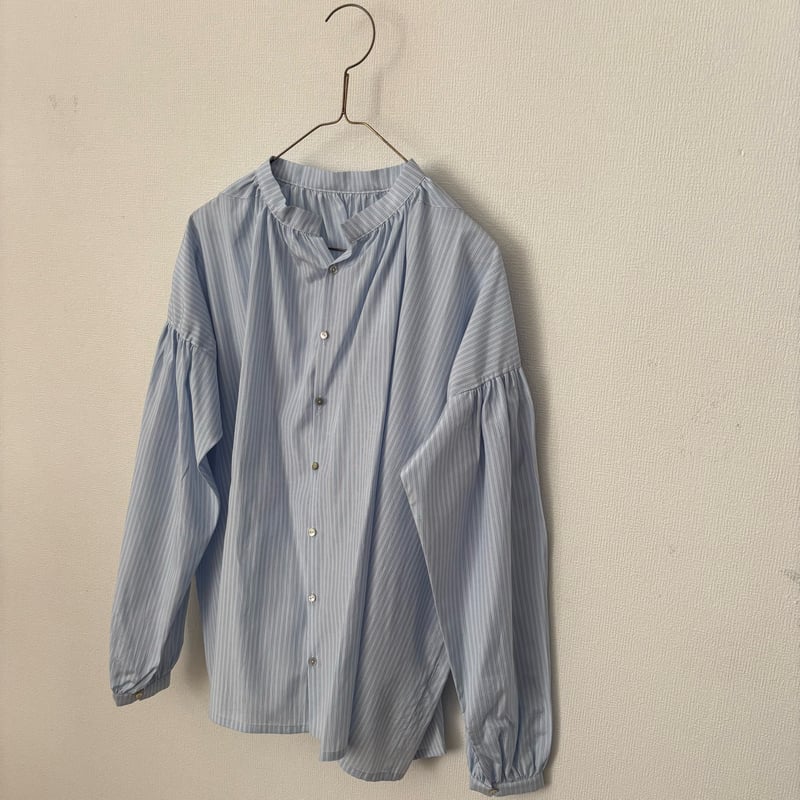 humoresque gather blouse・stripe | itonowa Life