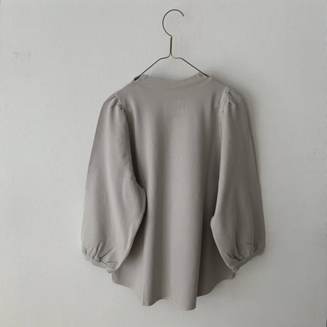 Hands of creation マハバーラ40/2 カノコ ギャザースリーブプルオーバー