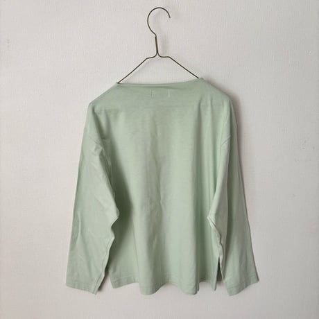 atelier naruse cotton high neck cut&sew(long sleeve)