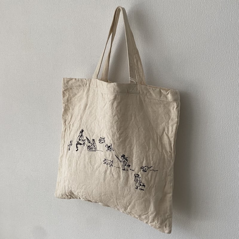 オールドマンズテーラー SNOW DIARY EMBROIDERY TOTE BAG | it