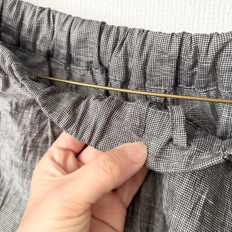 yuni Linen Cotton Polyester washer  gum tack pants