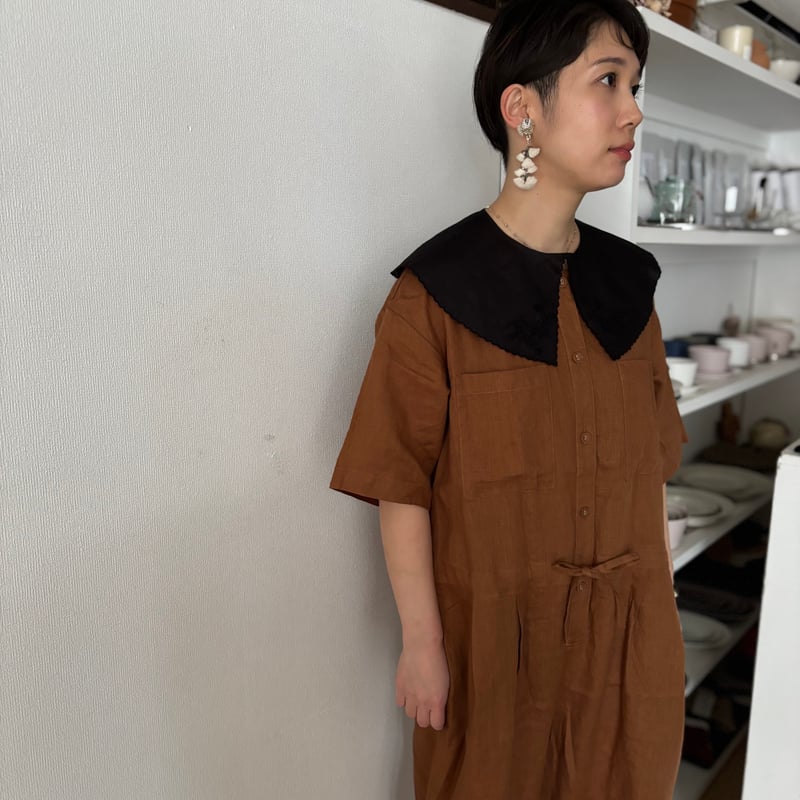 fog linen work ×itonowa Life オールインワン ・ノアゼット fog linen work ×itonowa Life オールインワン ・ノアゼット