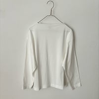 atelier naruse cotton high neck cut&sew(long sleeve)
