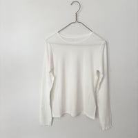 yuni 60/-強撚ストレッチフライス クルーネックプルオーバー